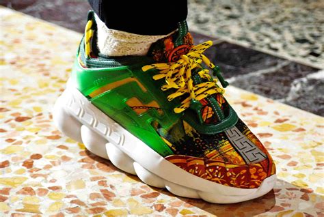 rainbow versace sneakers|versace shoes men's.